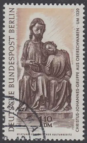 BERLIN 1967 Michel-Nummer 308 gestempelt EINZELMARKE (k)