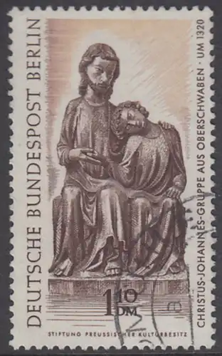 BERLIN 1967 Michel-Nummer 308 gestempelt EINZELMARKE (a)