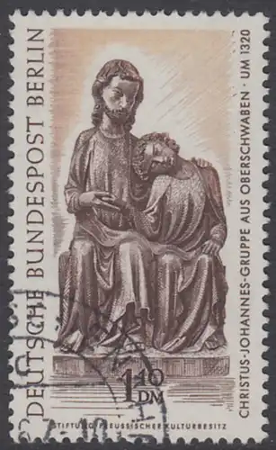 BERLIN 1967 Michel-Nummer 308 gestempelt EINZELMARKE (d)