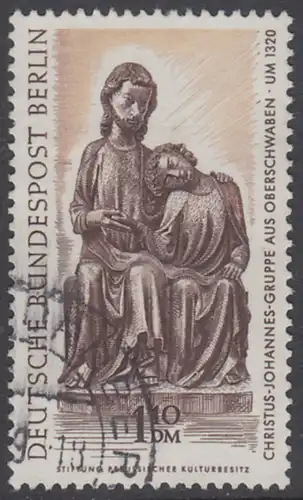 BERLIN 1967 Michel-Nummer 308 gestempelt EINZELMARKE (f)