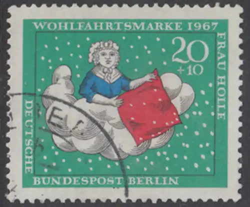 BERLIN 1967 Michel-Nummer 311 gestempelt EINZELMARKE (f)