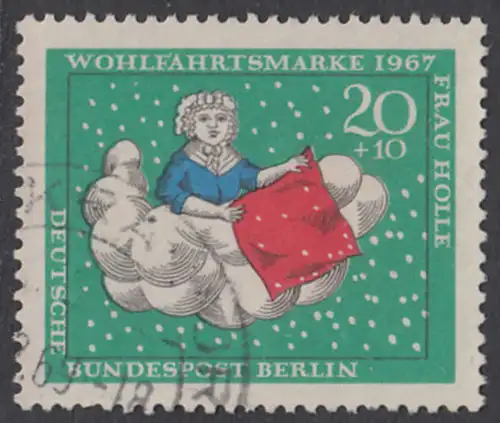 BERLIN 1967 Michel-Nummer 311 gestempelt EINZELMARKE (a)