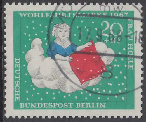 BERLIN 1967 Michel-Nummer 311 gestempelt EINZELMARKE (l)