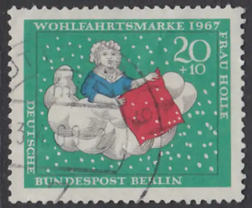 BERLIN 1967 Michel-Nummer 311 gestempelt EINZELMARKE (e)