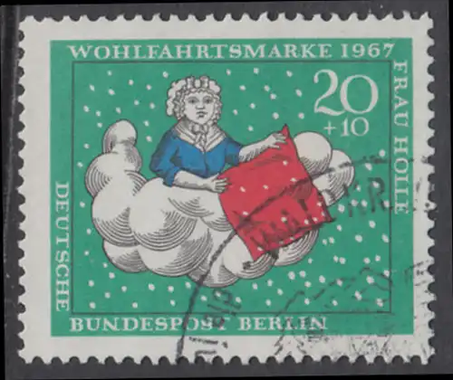 BERLIN 1967 Michel-Nummer 311 gestempelt EINZELMARKE (c)