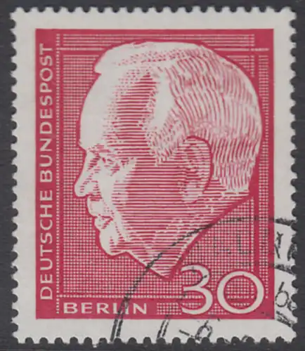 BERLIN 1967 Michel-Nummer 314 gestempelt EINZELMARKE (e)