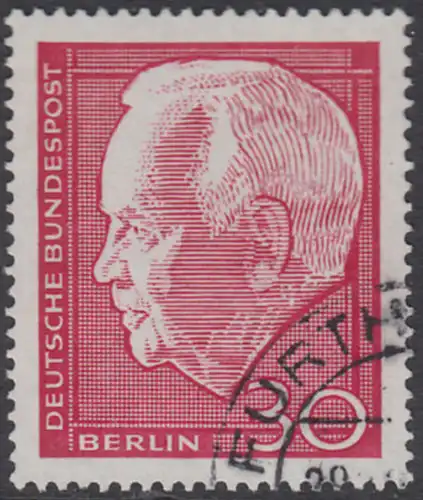 BERLIN 1967 Michel-Nummer 314 gestempelt EINZELMARKE (c)