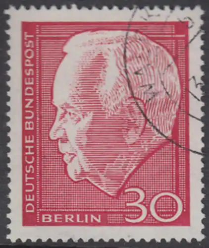BERLIN 1967 Michel-Nummer 314 gestempelt EINZELMARKE (a)