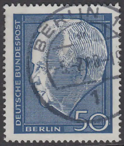 BERLIN 1967 Michel-Nummer 315 gestempelt EINZELMARKE (c)