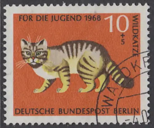 BERLIN 1968 Michel-Nummer 316 gestempelt EINZELMARKE (g)