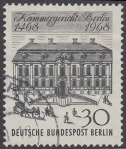 BERLIN 1968 Michel-Nummer 320 gestempelt EINZELMARKE (k)