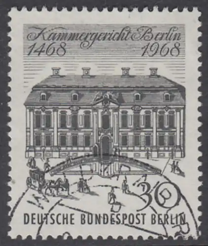 BERLIN 1968 Michel-Nummer 320 gestempelt EINZELMARKE (n)