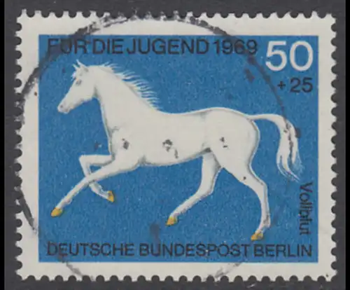 BERLIN 1969 Michel-Nummer 329 gestempelt EINZELMARKE (m)