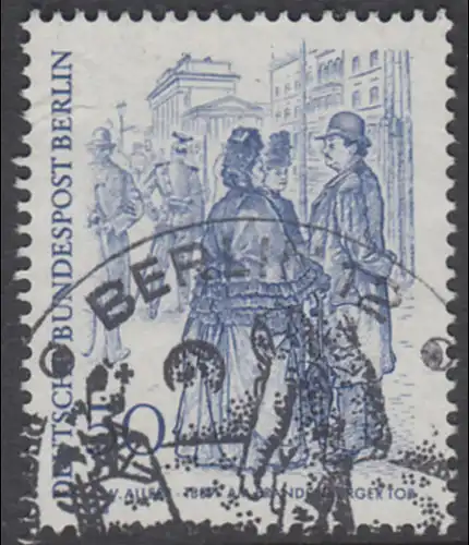 BERLIN 1969 Michel-Nummer 337 gestempelt EINZELMARKE (g)