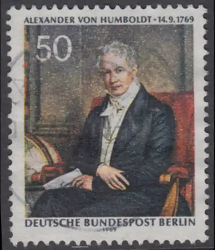 BERLIN 1969 Michel-Nummer 346 gestempelt EINZELMARKE (l)