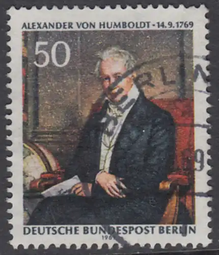 BERLIN 1969 Michel-Nummer 346 gestempelt EINZELMARKE (m)