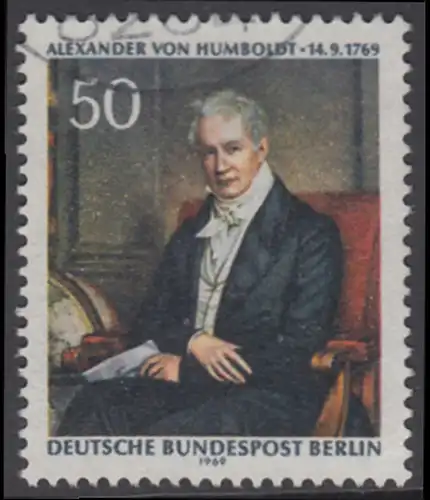 BERLIN 1969 Michel-Nummer 346 gestempelt EINZELMARKE (b)