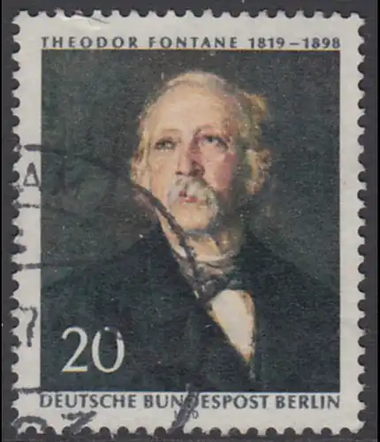 BERLIN 1970 Michel-Nummer 353 gestempelt EINZELMARKE (p)