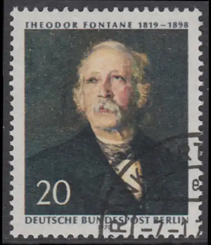 BERLIN 1970 Michel-Nummer 353 gestempelt EINZELMARKE (e)