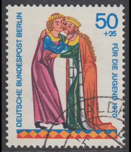 BERLIN 1970 Michel-Nummer 357 gestempelt EINZELMARKE (a)