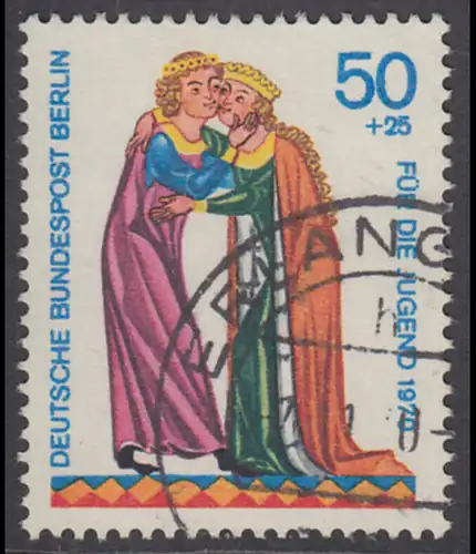 BERLIN 1970 Michel-Nummer 357 gestempelt EINZELMARKE (e)