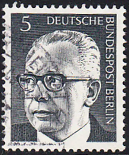 BERLIN 1970 Michel-Nummer 359 gestempelt EINZELMARKE (a)