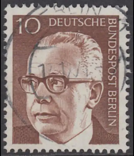 BERLIN 1970 Michel-Nummer 361 gestempelt EINZELMARKE (g)