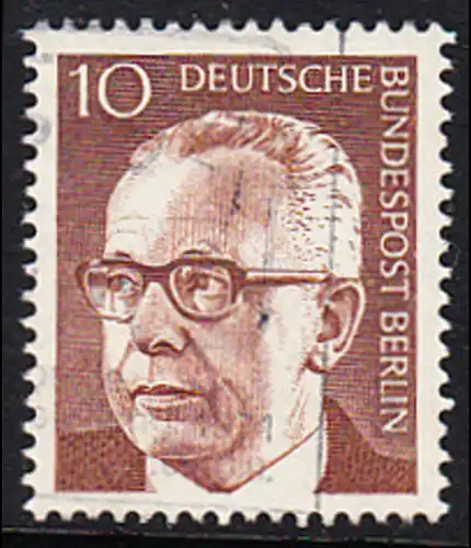 BERLIN 1970 Michel-Nummer 361 gestempelt EINZELMARKE (f)