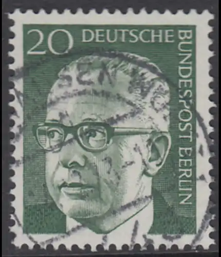 BERLIN 1970 Michel-Nummer 362 gestempelt EINZELMARKE (k)