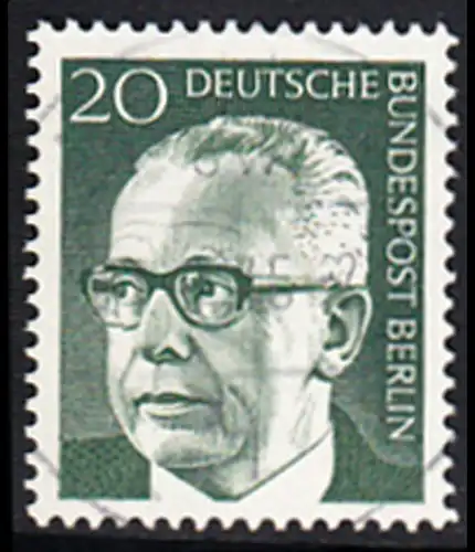 BERLIN 1970 Michel-Nummer 362 gestempelt EINZELMARKE (b)