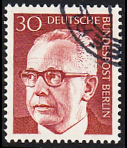 BERLIN 1970 Michel-Nummer 363 gestempelt EINZELMARKE (b)