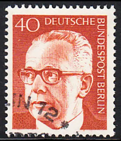 BERLIN 1970 Michel-Nummer 364 gestempelt EINZELMARKE (d)