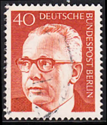 BERLIN 1970 Michel-Nummer 364 gestempelt EINZELMARKE (a)