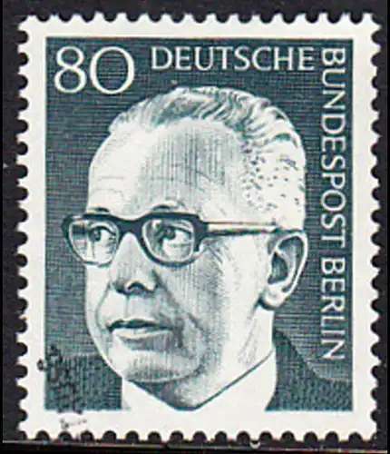 BERLIN 1970 Michel-Nummer 367 gestempelt EINZELMARKE (e)