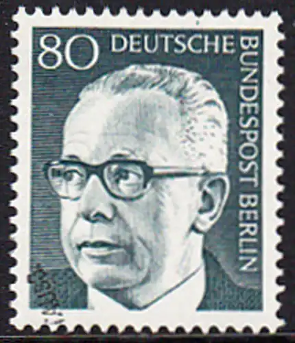 BERLIN 1970 Michel-Nummer 367 gestempelt EINZELMARKE (b)