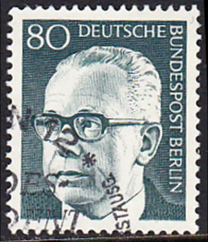 BERLIN 1970 Michel-Nummer 367 gestempelt EINZELMARKE (d)