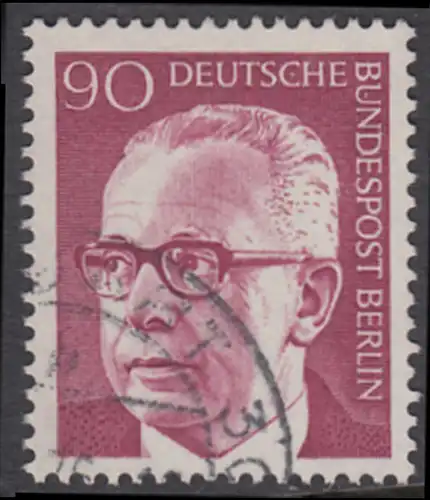 BERLIN 1970 Michel-Nummer 368 gestempelt EINZELMARKE (d)