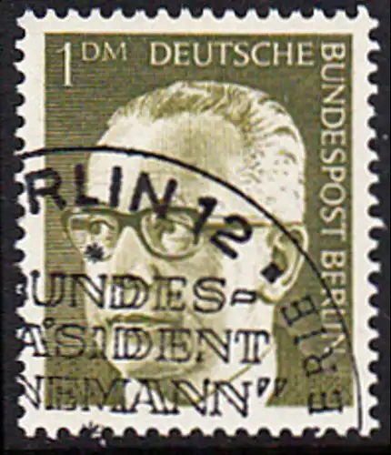 BERLIN 1970 Michel-Nummer 369 gestempelt EINZELMARKE (f)