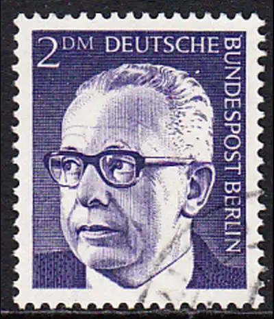 BERLIN 1970 Michel-Nummer 370 gestempelt EINZELMARKE (f)