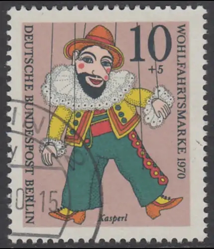 BERLIN 1970 Michel-Nummer 373 gestempelt EINZELMARKE (e)