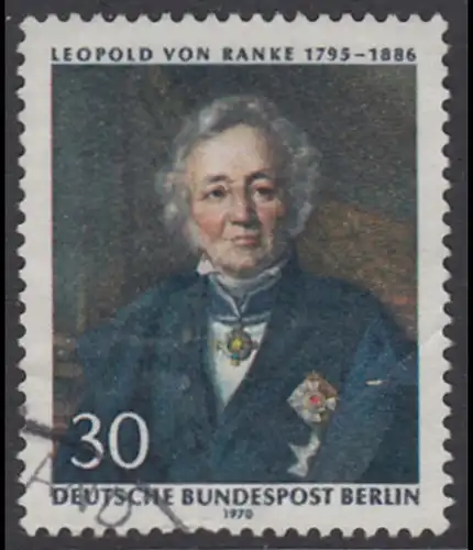 BERLIN 1970 Michel-Nummer 377 gestempelt EINZELMARKE (k)