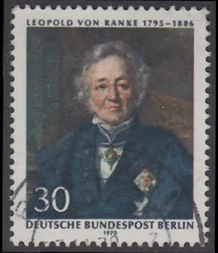 BERLIN 1970 Michel-Nummer 377 gestempelt EINZELMARKE (n)