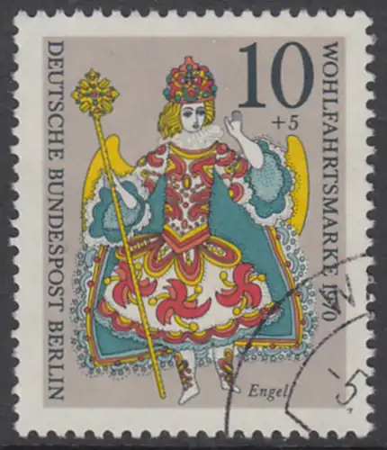 BERLIN 1970 Michel-Nummer 378 gestempelt EINZELMARKE (f)