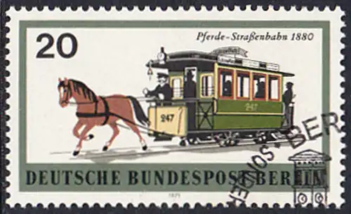 BERLIN 1971 Michel-Nummer 381 gestempelt EINZELMARKE (a)