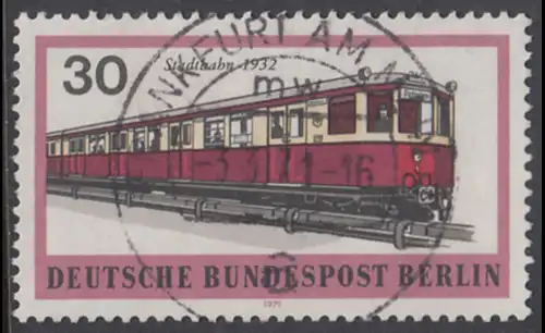 BERLIN 1971 Michel-Nummer 382 gestempelt EINZELMARKE (q)