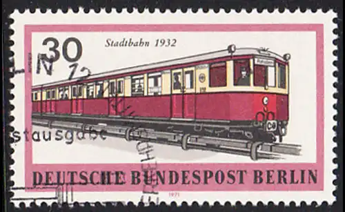 BERLIN 1971 Michel-Nummer 382 gestempelt EINZELMARKE (f)