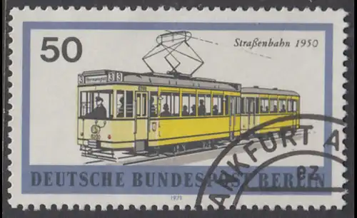 BERLIN 1971 Michel-Nummer 383 gestempelt EINZELMARKE (q)