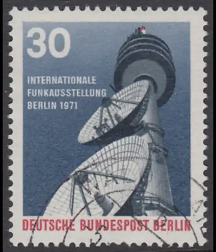 BERLIN 1971 Michel-Nummer 391 gestempelt EINZELMARKE (t)