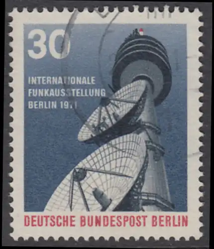 BERLIN 1971 Michel-Nummer 391 gestempelt EINZELMARKE (f)