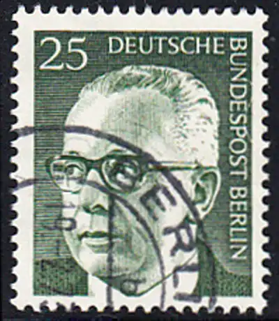 BERLIN 1971 Michel-Nummer 393 gestempelt EINZELMARKE (e)